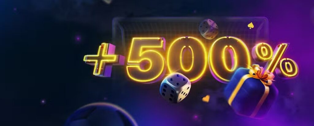 ワンウィンカジノ(1win)　最大1,025ドル相当の500％入金ボーナス