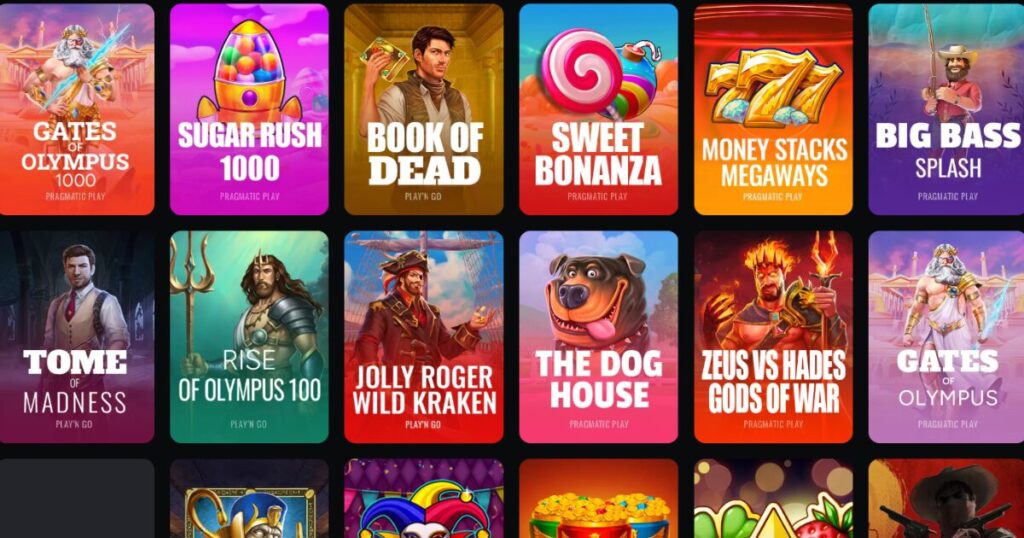 ベットキンカジノのゲーム一覧