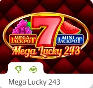 フレッシュカジノのおすすめスロットメガラッキー243